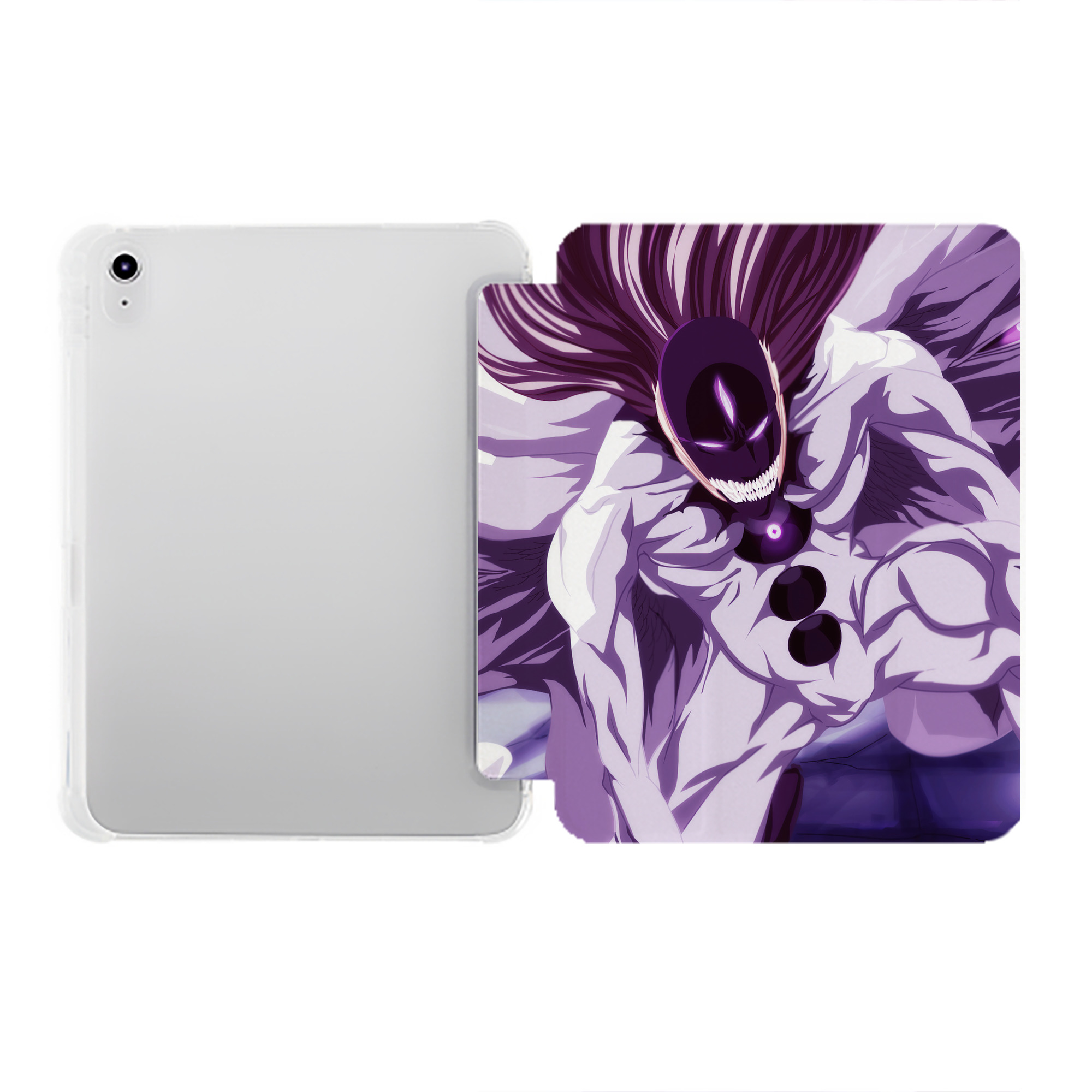 （画像用） ブリーチ BLEACH IPad ケース ペン収納付き 三つ折りスタンド PUレザー×シリコン 対応機種9.5/10.5/10.9インチ
